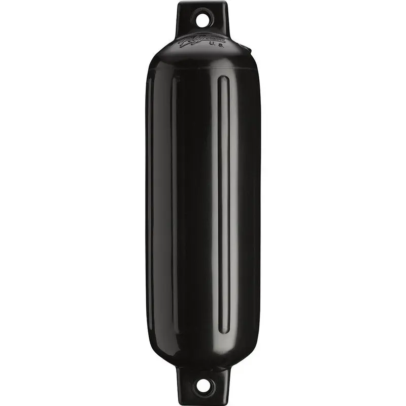 Polyform G-3 Twin Eye Black Boat Fender – 5.5" X 19", No Adapter 1