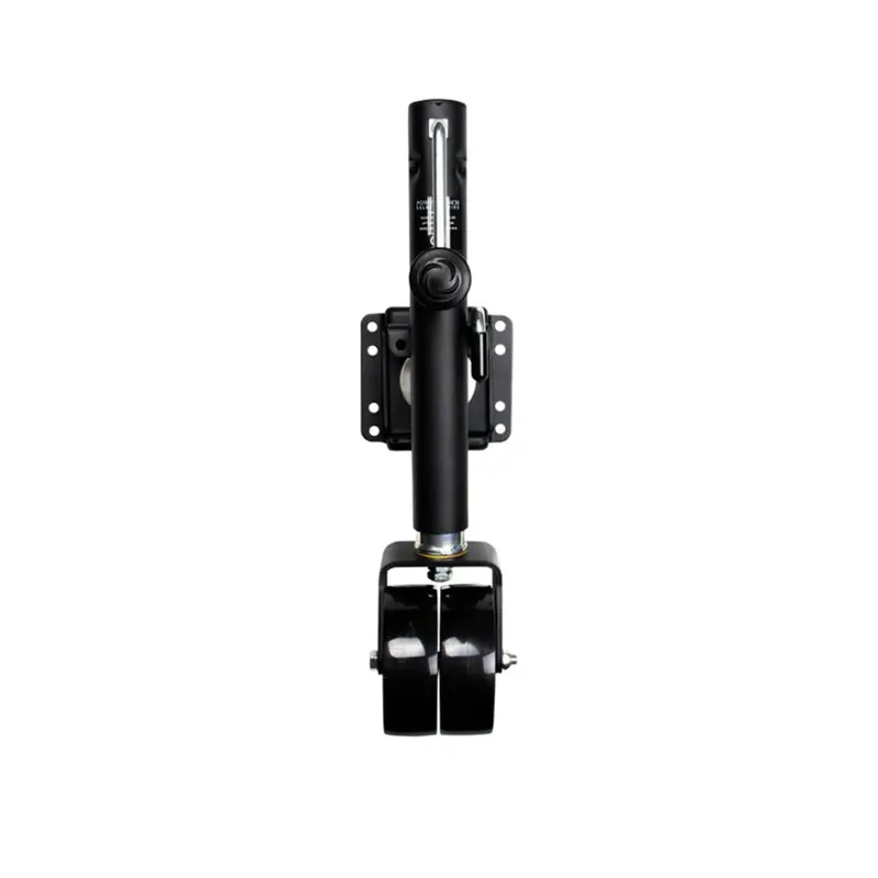 Powerwinch Select Series Weld-On Jack – 1500 Lb Dual-Wheel, Carbon Black [21400-J-1500-W2-B-R] 1