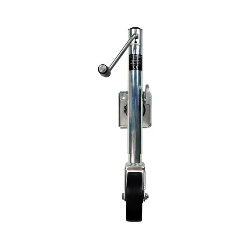 Powerwinch Utility Series Bolt-On Jack – 1200 Lb Single-Wheel, Zinc Finish [21500-J-1200-B1-Z-R] 1