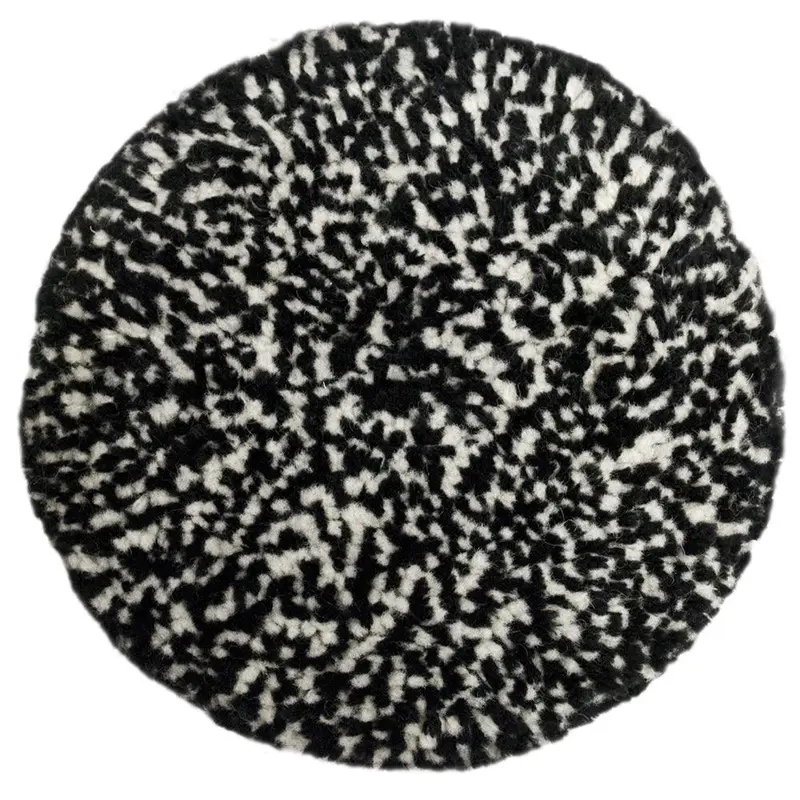 Presta Black & White Dual-Action Wool Compounding Pad – High-Performance Cut [890146] 1