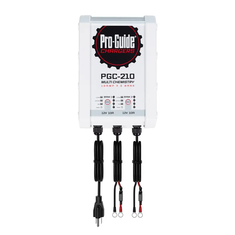 Pro-Guide 2-Bank 12V 10A Onboard Marine Battery Charger (Pgc-210) 1