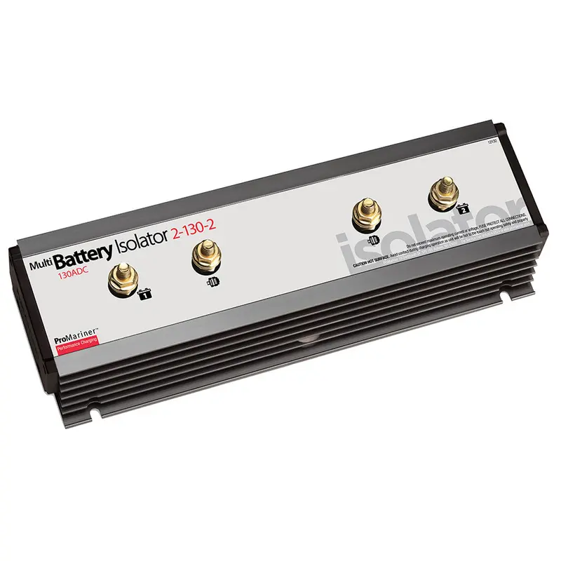 Promariner 130A Dual-Alternator Battery Isolator – Two-Bank Configuration (12132) 1