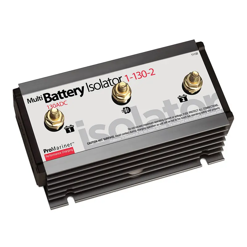 Promariner 130A Single-Alternator Battery Isolator – Dual-Bank Support (11132) 1