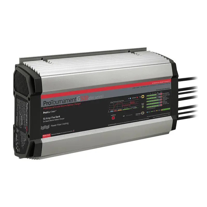 Promariner Protournament Elite 500 – 5-Bank Smart Battery Charger 1