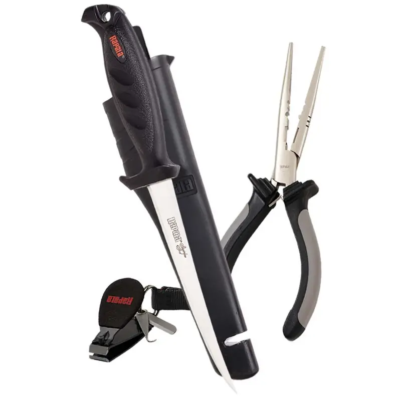 Rapala 6-Piece Fishing Tool Pack – All-In-One Utility Kit For On-Water Repairs (Rtc-6P136C) 1