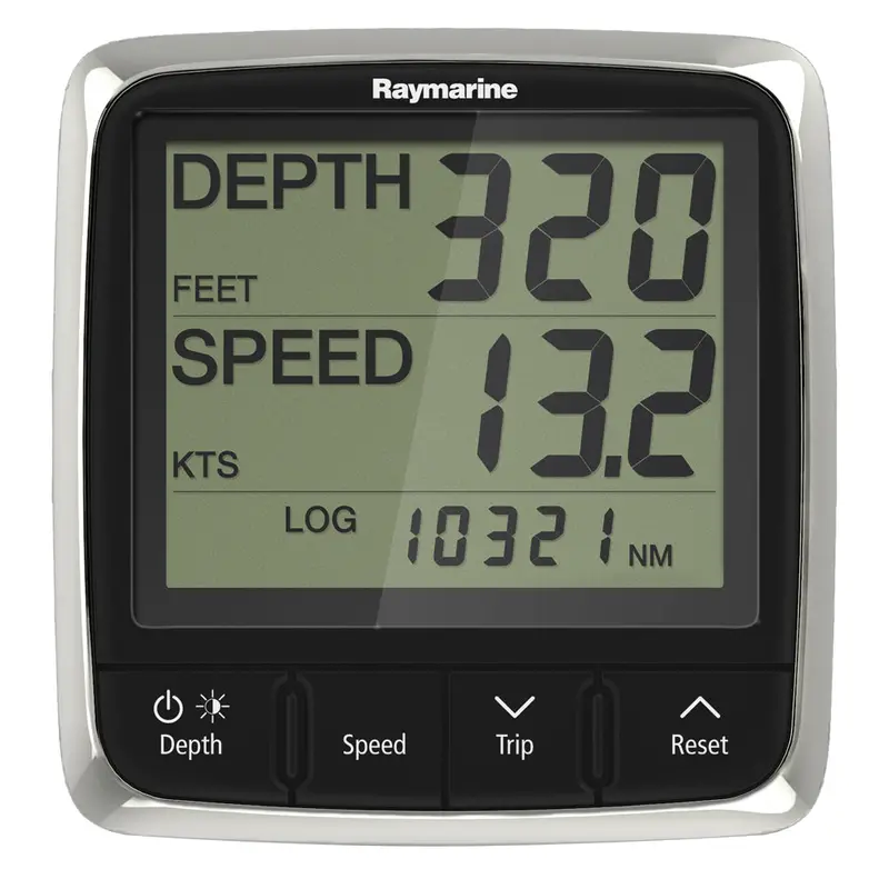 Raymarine I50 Seatalkng Tridata Instrument – Includes Thru-Hull Transducer 1