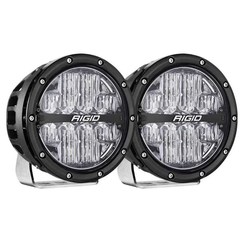 Rigid 360-Series Rgbw 6-Inch Off-Road Driving Lamp – Dual-Pack With Rgbw Backlight Pods (Model 36411) 1