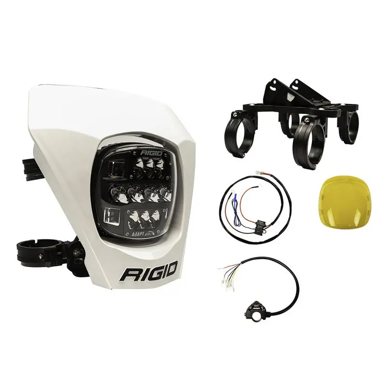 Rigid Adapt Xe Extreme Enduro Led Moto Kit – White Configuration 1