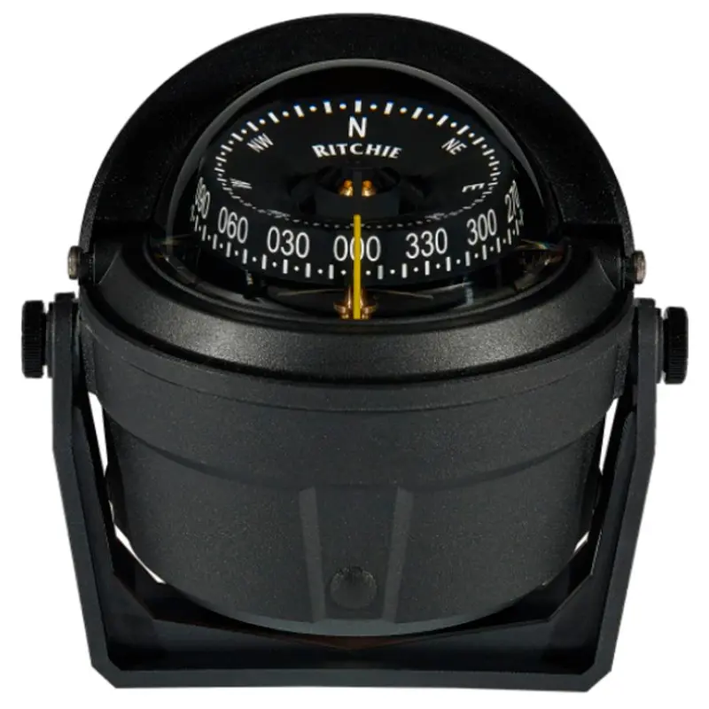 Ritchie B-81-Wm Voyager Compass – Wheelmark-Certified, Bracket-Mounted For Lifeboats & Rescue Craft [B-81-Wm] 1