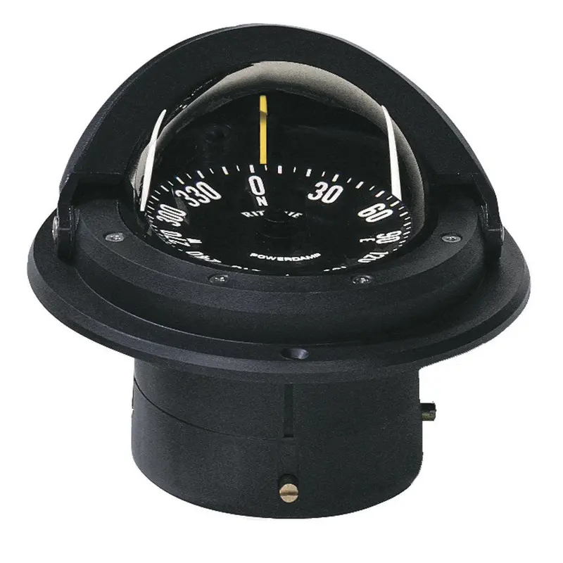 Ritchie F-82 Black Flush-Mount Voyager Compass For Reliable Heading Reference 1