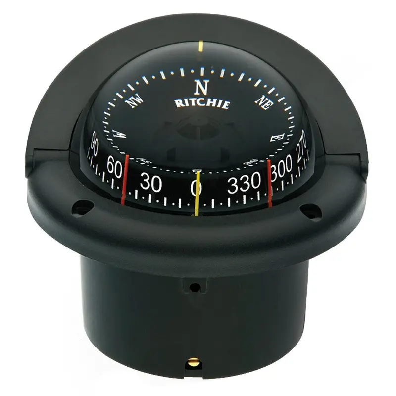 Ritchie Hf-743 Helmsman Combidial Marine Compass – Flush-Mount Black 1