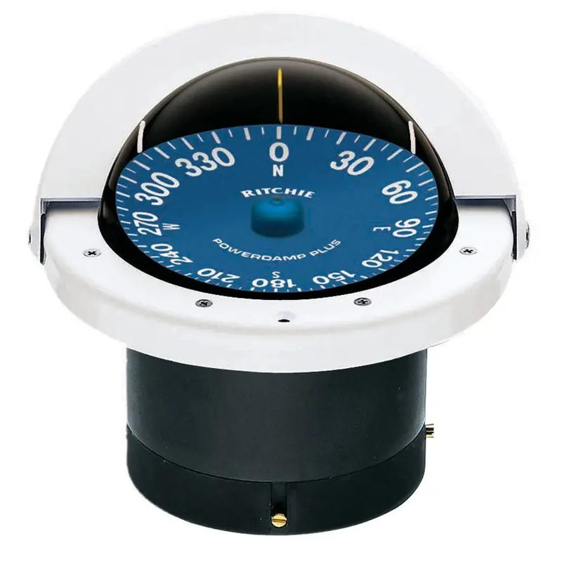 Ritchie Ss-2000W Supersport Flush-Mount Marine Compass – White Dial 1