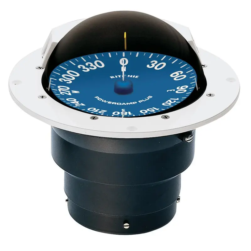 Ritchie Ss-5000W Supersport Flush-Mount Marine Compass – White Dial 1