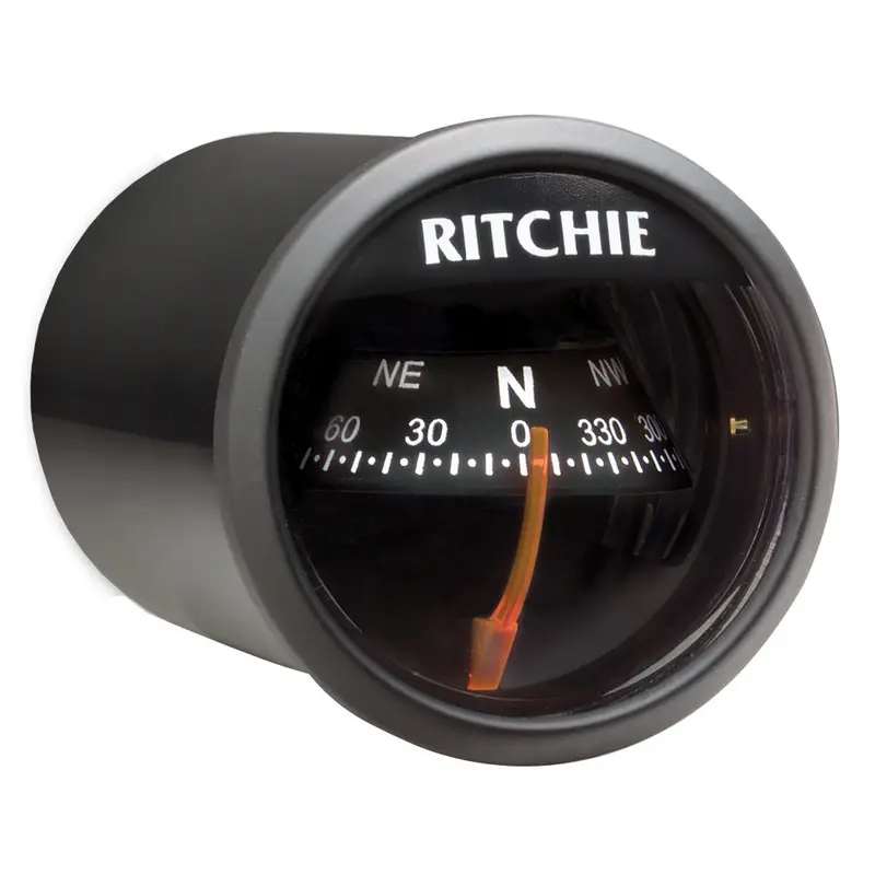 Ritchie X-23Bb Ritchiesport Dash-Mount Compass – All-Black Design 1