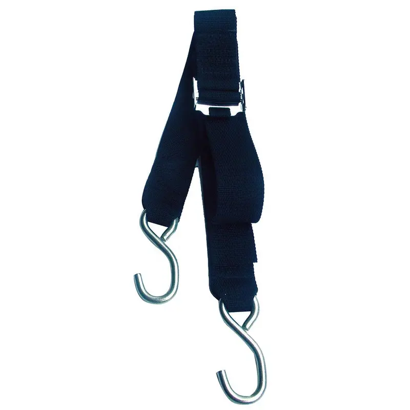 Rod Saver 2" X 10" Stainless Steel Gunwale Tie-Down – Roller Buckle 1