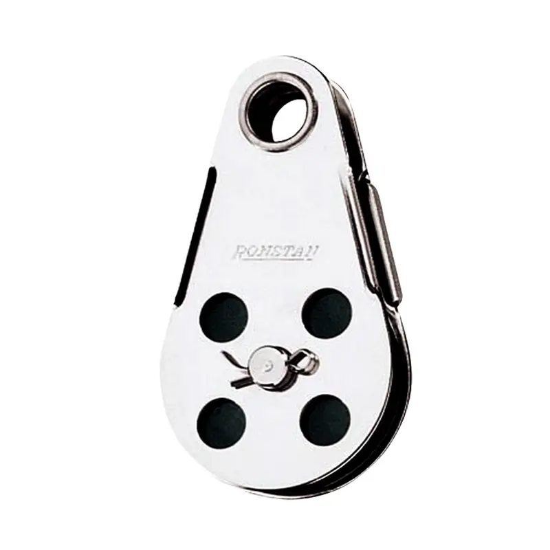 Ronstan Rf103 Tubular Rivet Wire Block With Removable Nylatron Sheave – 45Mm (1-3/4") 1