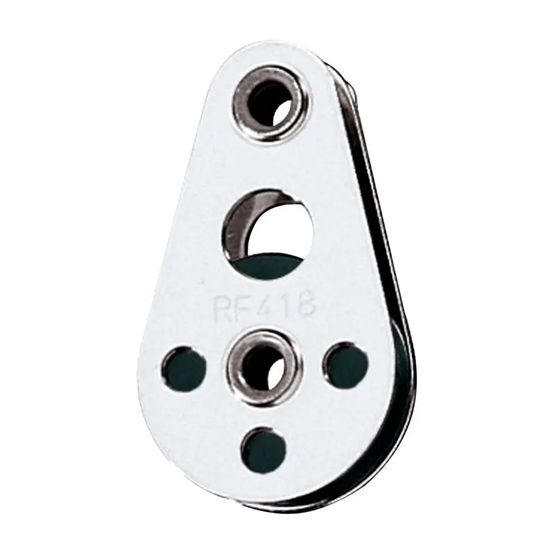 Ronstan Rf418 Tubular Rivet Wire Block With Fixed Nylatron Sheave – 25Mm (1") Diameter 1