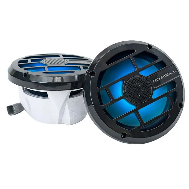 Roswell R Series 7.7-Inch Marine Speakers – Anthracite Grille, 80W Rms / 160W Peak (Model C920-1912) 1