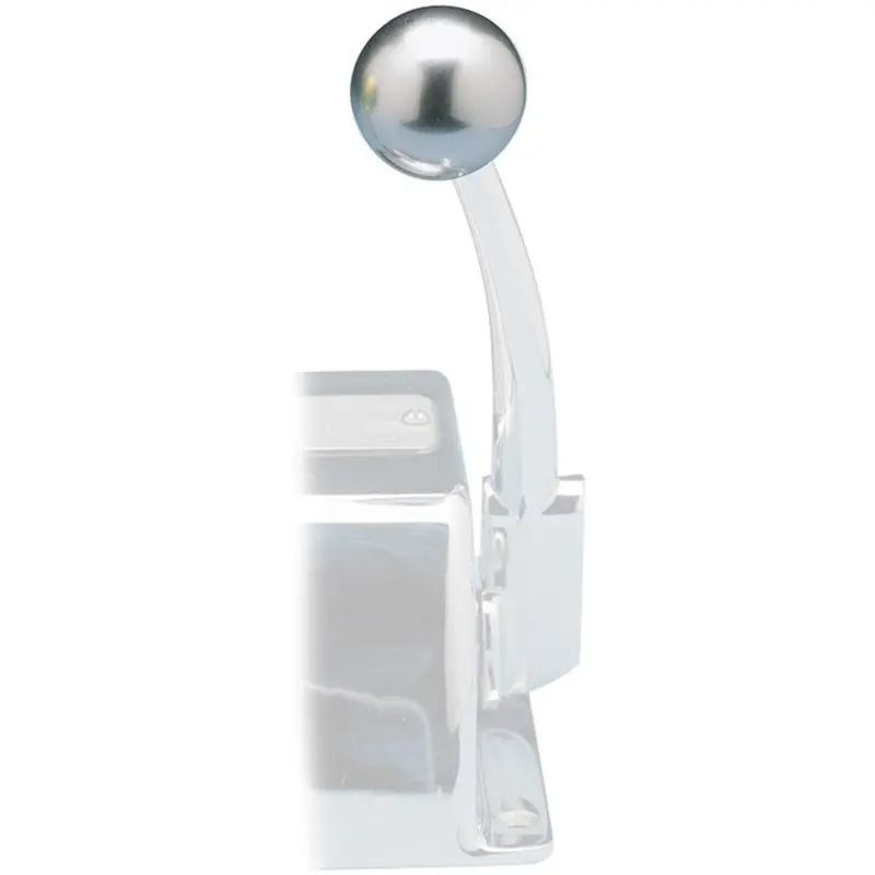 Rupp Silver Control Knob For Morse Systems – 3/8-24 Thread (03-1226-23S) 1