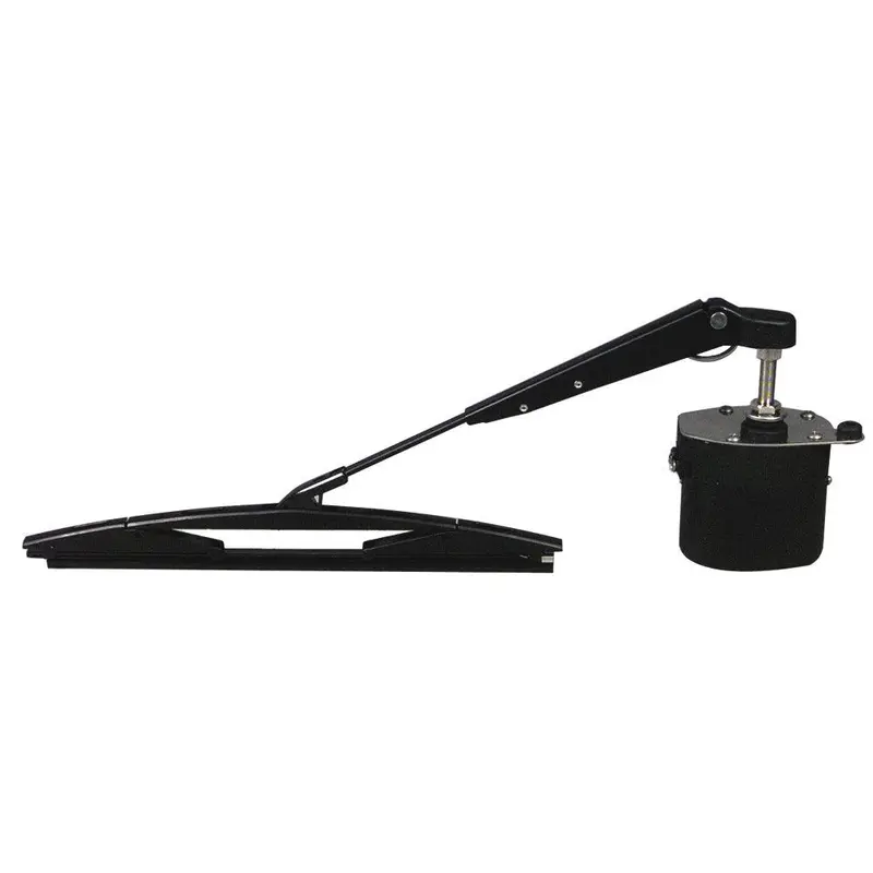 Schmitt Marine Standard Wiper Motor Kit – Includes 1.5-Inch Shaft, 14-Inch Arm & Blade, 12V 1