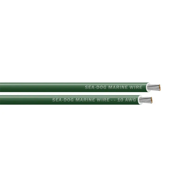 Sea-Dog 10 Awg Green Primary Wire – 25-Foot Spool (Model 8010040) 1