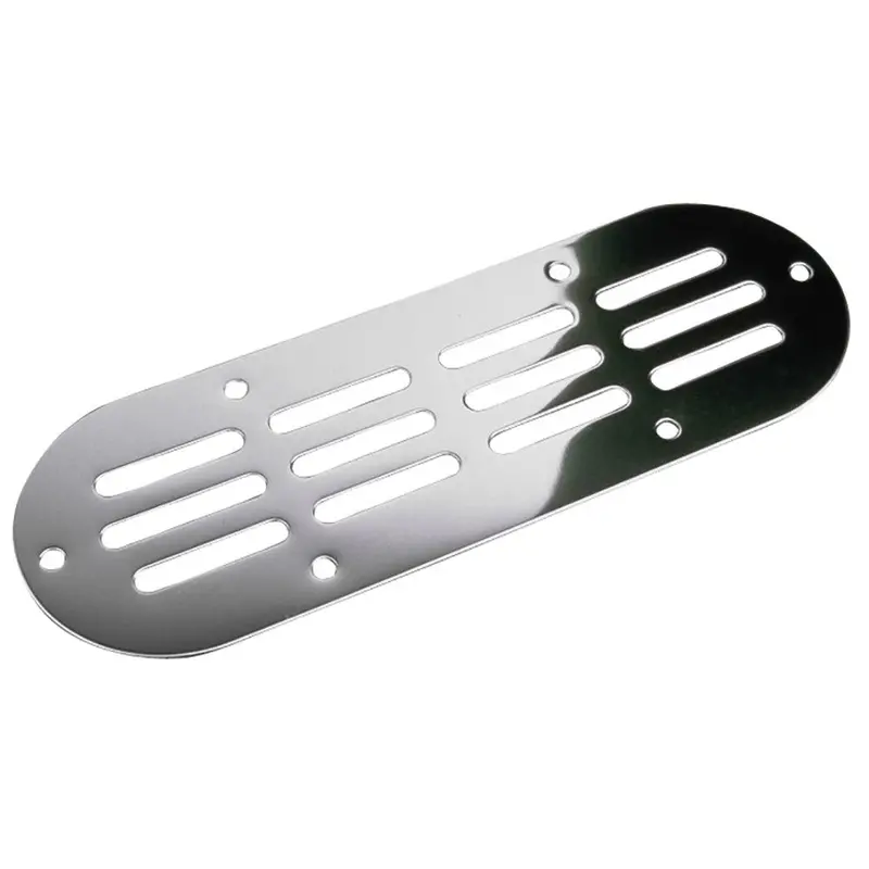 Sea-Dog 2-3/8" X 6-3/4" Stainless Steel Locker Vent With Slotted Grille 1