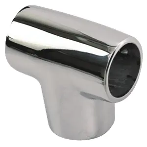 Sea-Dog 316 Stainless Steel Handrail Tee Fitting — 90°, 7/8" Diameter (290900-1) 1
