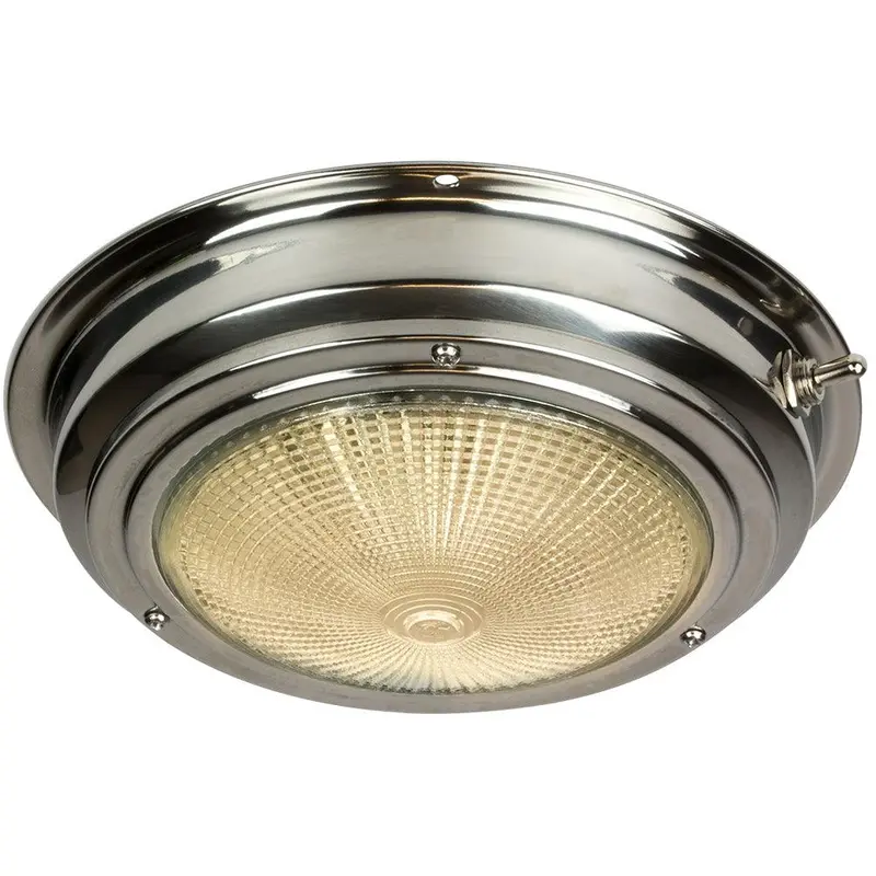 Sea-Dog 5-Inch Stainless Steel Dome Light – Rugged Overhead Boat Lighting [400200-1] 1