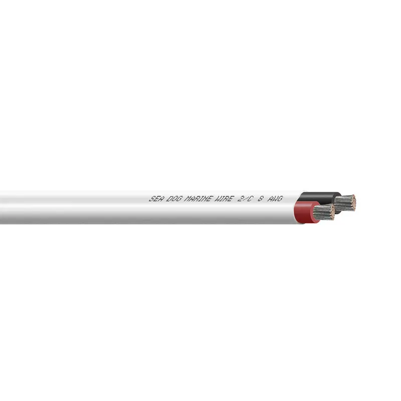 Sea-Dog 8/2 Awg Red/Black Flat Duplex Wire – 250-Foot Roll [8008204] 1
