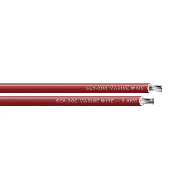 Sea-Dog 8 Awg Red Marine Primary Wire – 1000-Foot Spool [8008029] 1