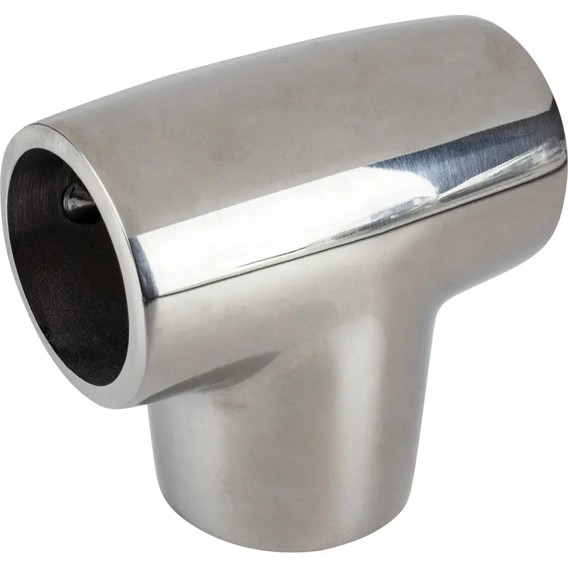 Sea-Dog 90° Stainless Steel Handrail Tee — 1-Inch, 316 Investment Cast [290901-1] 1