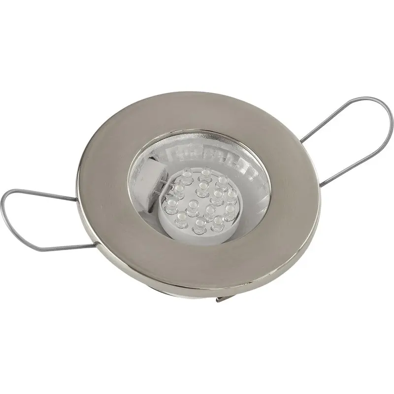 Sea-Dog Brushed Stainless Steel Led Overhead Light – 60-Lumen Clear Lens (304 Ss, Model 404230-3) 1