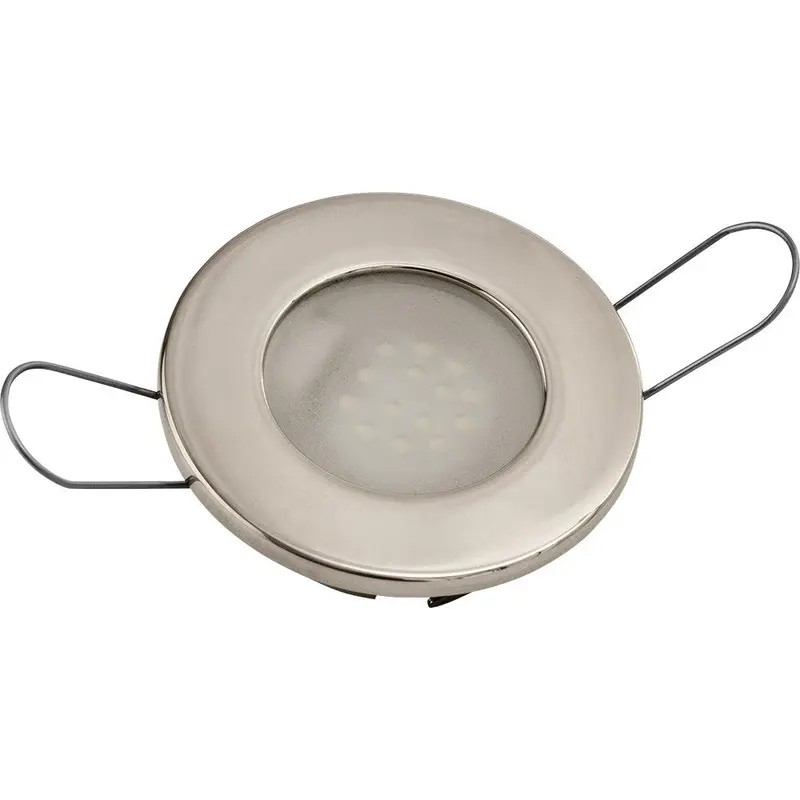 Sea-Dog Brushed Stainless Steel Led Overhead Light – 60-Lumen Frosted Lens (304 Ss, Model 404232-3) 1