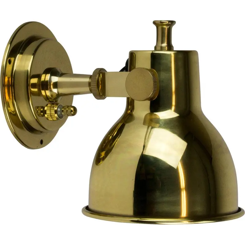 Sea-Dog Large Brass Berth Light – Classic Nautical Wall Or Ceiling Mount [400410-1] 1