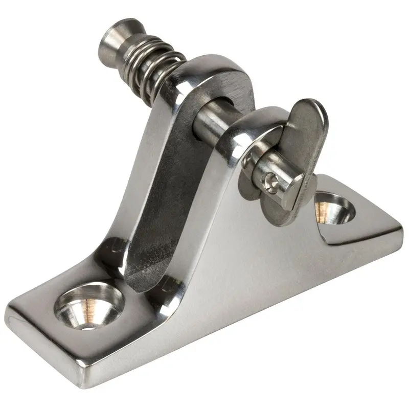 Sea-Dog Removable-Pin Stainless Steel Angle Base Deck Hinge 1