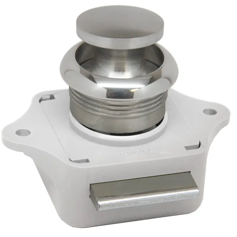 Sea-Dog Stainless Steel Push-Button Rim Latch With Plastic Housing – Model 225300-1 1