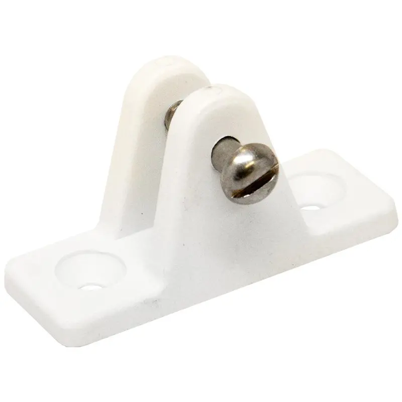 Sea-Dog White Nylon Angled Deck Hinge 1