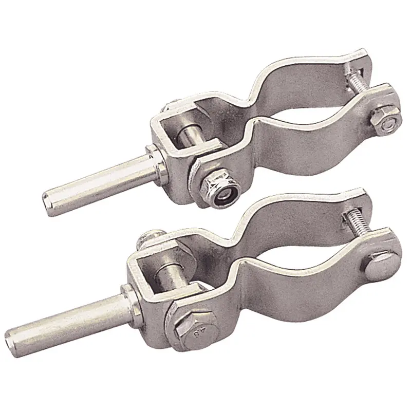 Sea-Dog Zinc-Plated Steel Clamp-On Oarlock — Heavy-Duty Rowing Accessory [582070-1] 1
