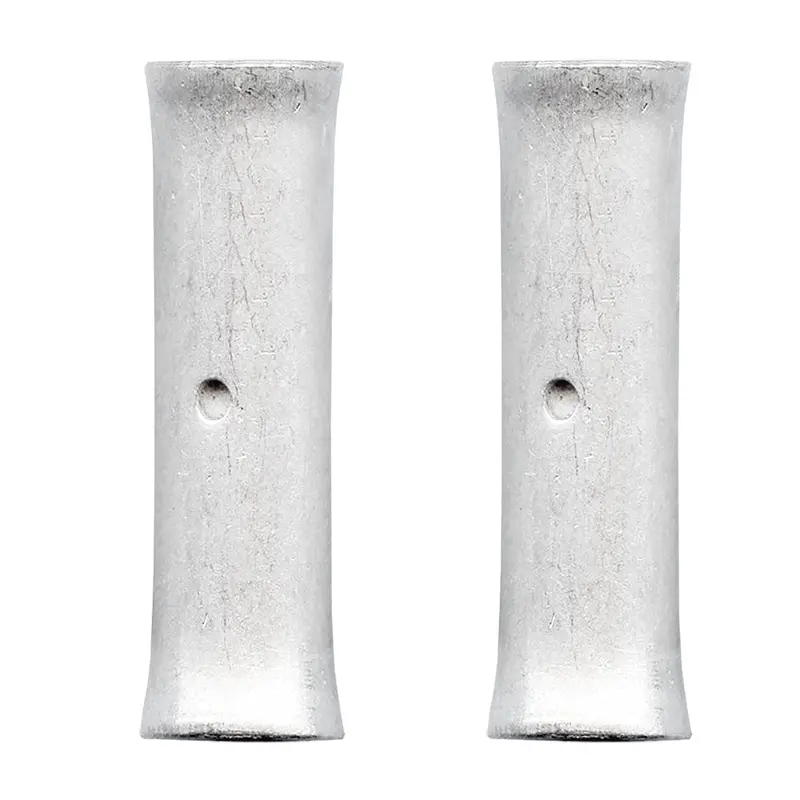 Seamless Uninsulated Butt Connector – 2 Awg, Pacer Precision Fit, 2-Pack [Tbs2-2] 1