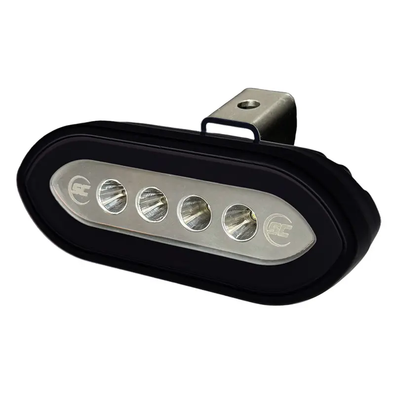 Shadow-Caster Bracket-Mount Spreader Light – Black Housing, White Led [Scm-Slb4X-Gw-Bk] 1