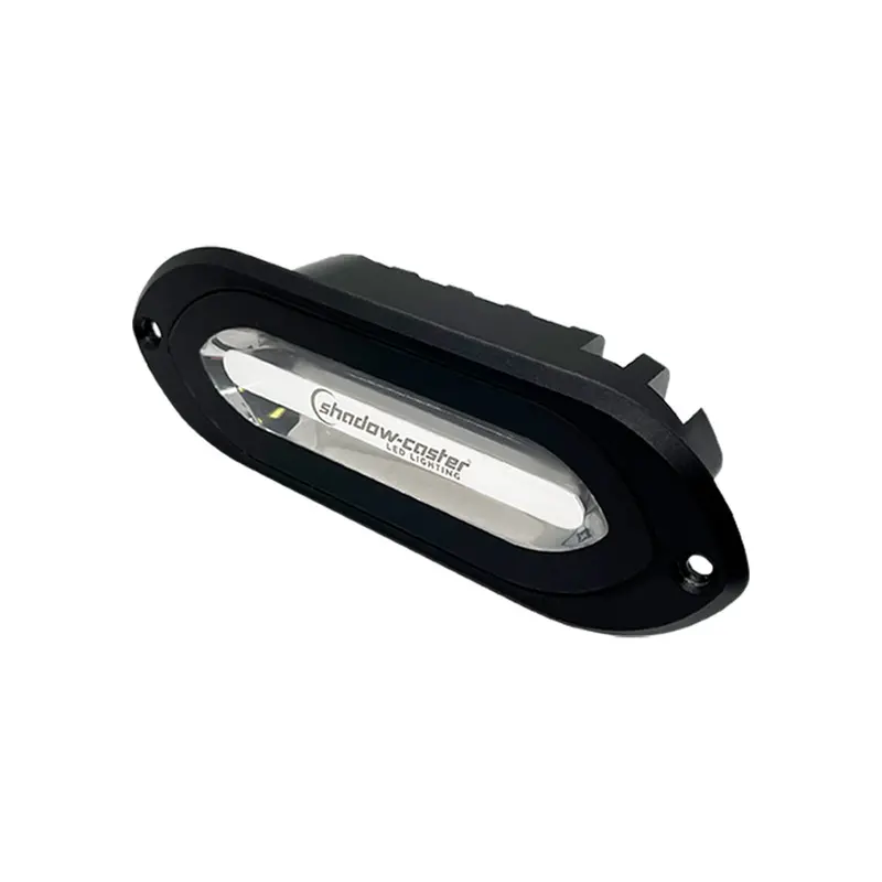 Shadow-Caster Scm-Slf-Cc-Bk Full-Color Flush-Mount Spreader Light With Black Housing 1