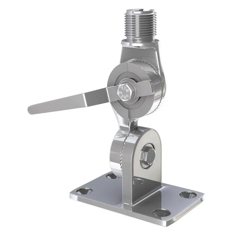 Shakespeare 4187Hd Stainless Steel Ratchet Mount For Heavy-Duty Antenna Installation 1