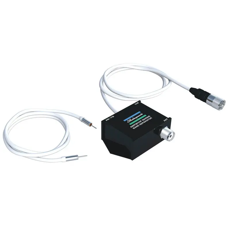 Shakespeare 4357-S Base-Loaded Antenna Separator For Am/Fm/Vhf Radio Systems 1