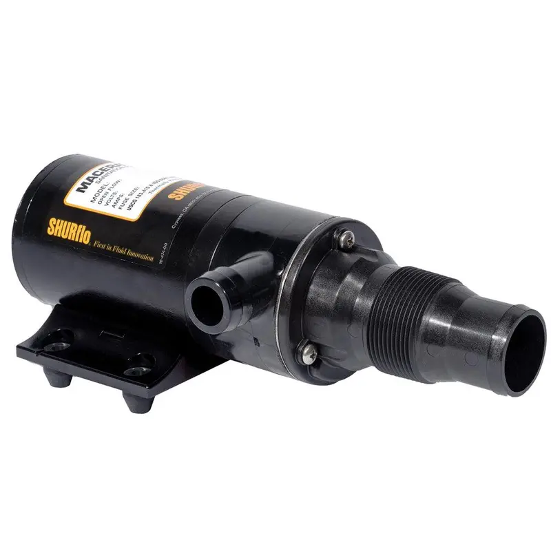 Shurflo Self-Priming Dual-Blade Macerator Pump – 24V, 13 Gpm [3200-011] 1