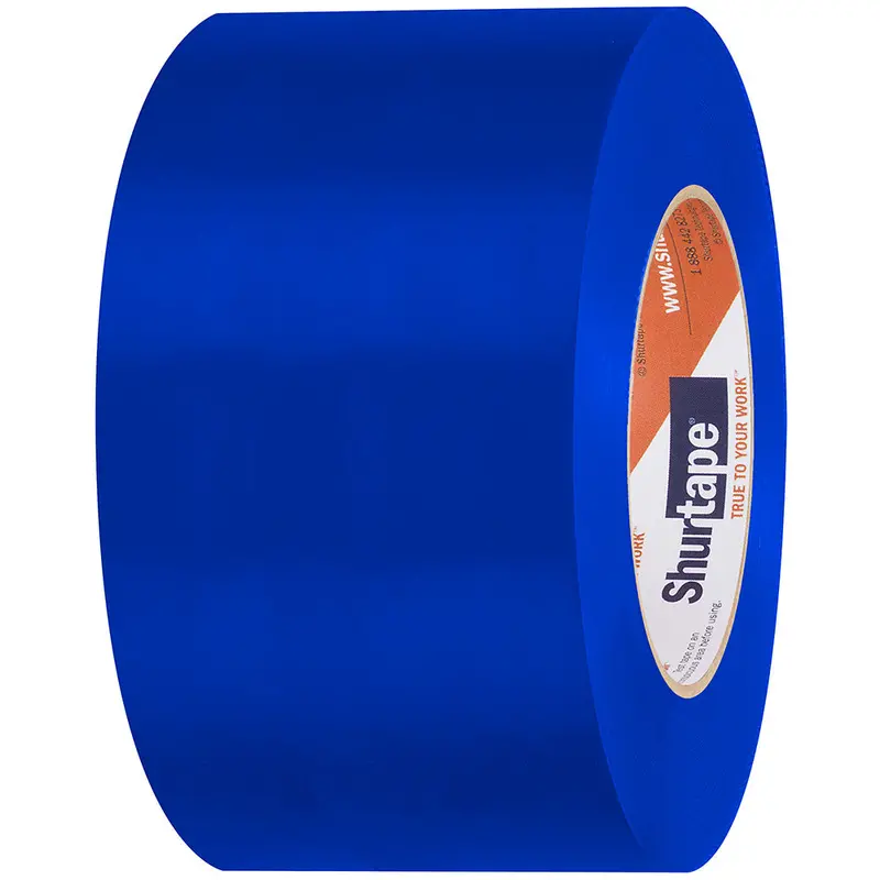 Shurtape Marine Heat Shrink Tape – Uv-Resistant Blue Tape, 72 Mm × 55 M, Straight Edge, Single Roll [105739] 1