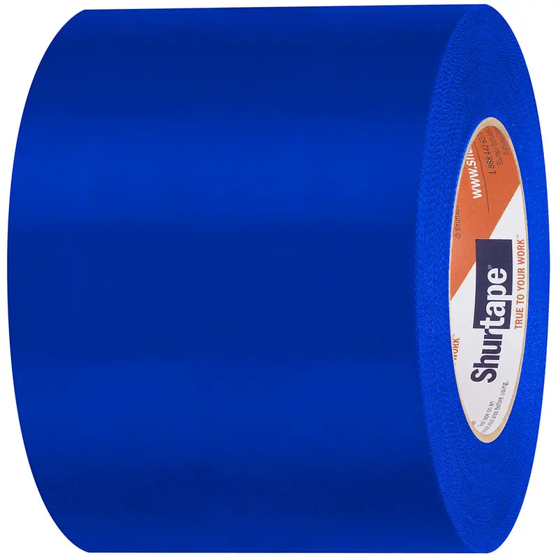 Shurtape Marine Heat Shrink Tape – Uv-Resistant Blue Tape, 96 Mm × 55 M, Serrated Edge, Single Roll [105743] 1
