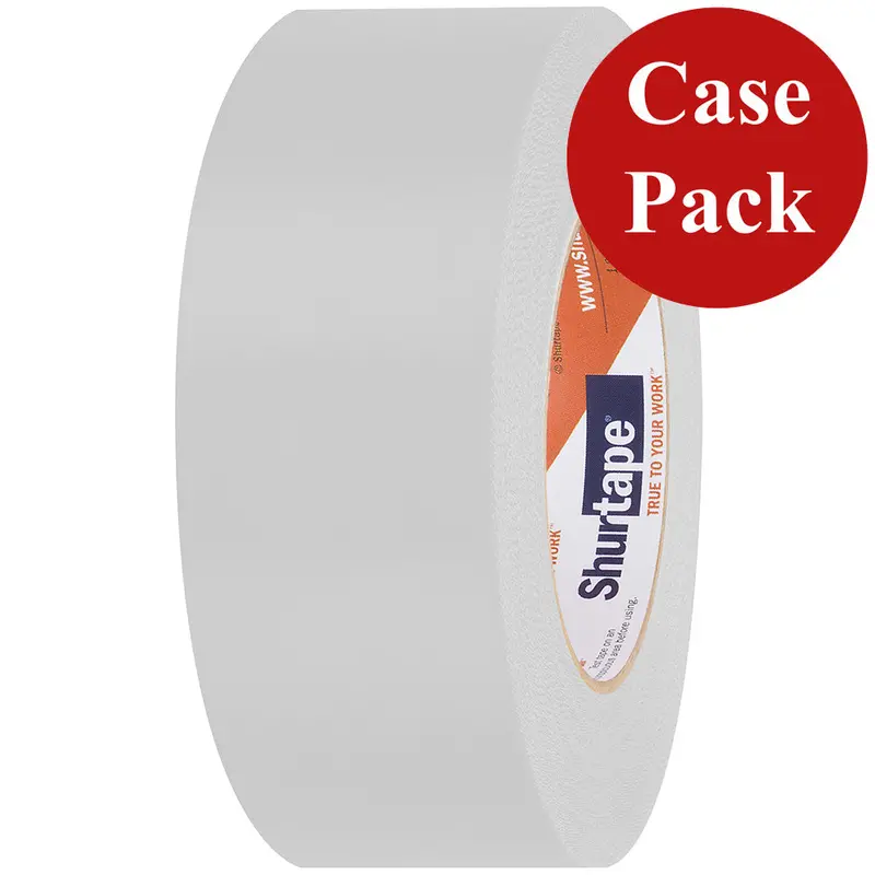 Shurtape Marine Heat Shrink Tape – Uv-Resistant White Tape, 48 Mm × 55 M, Serrated Edge, Case Of 24 Rolls [105730C] 1
