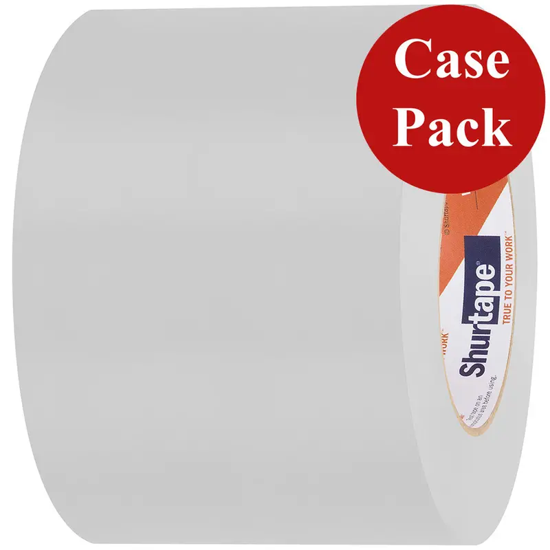 Shurtape Marine Heat Shrink Tape – Uv-Resistant White Tape, 96 Mm × 55 M, Straight Edge, Case Of 12 Rolls [105734C] 1