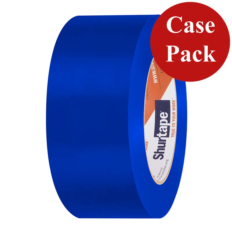 Shurtape Marine Hull Preservation Tape – Uv-Stable Blue Tape, 48 Mm × 33 M, Straight Edge, Case Of 24 Rolls [105746C] 1