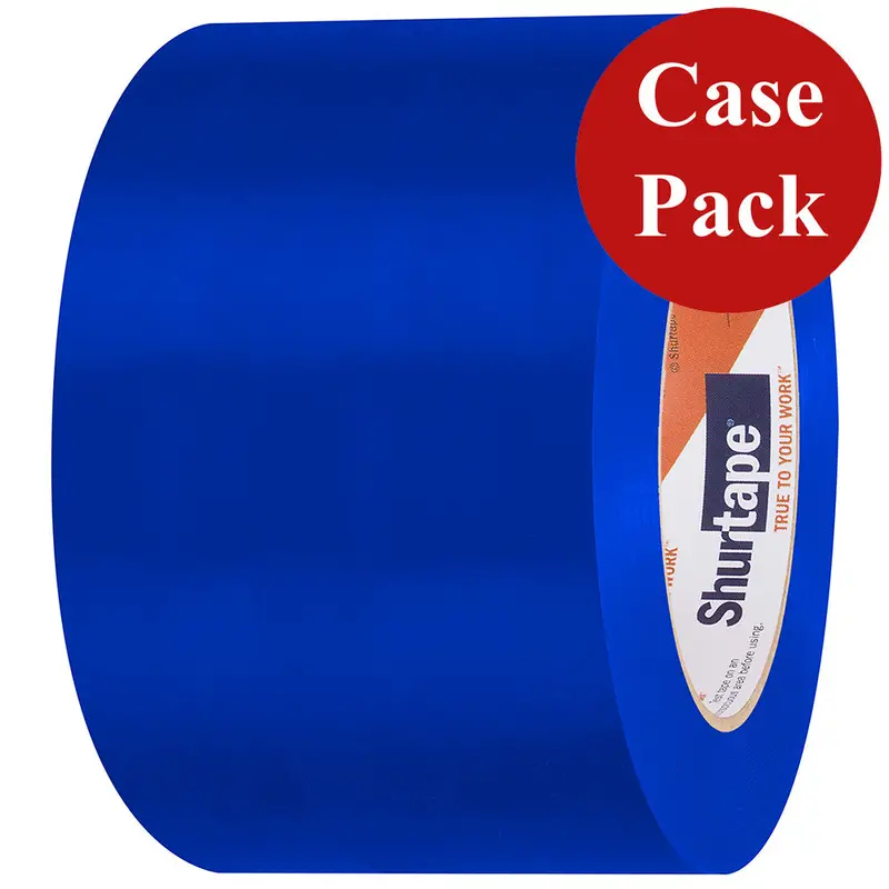 Shurtape Marine Hull Preservation Tape – Uv-Stable Blue Tape, 72 Mm × 33 M, Straight Edge, Case Of 16 Rolls [105748C] 1
